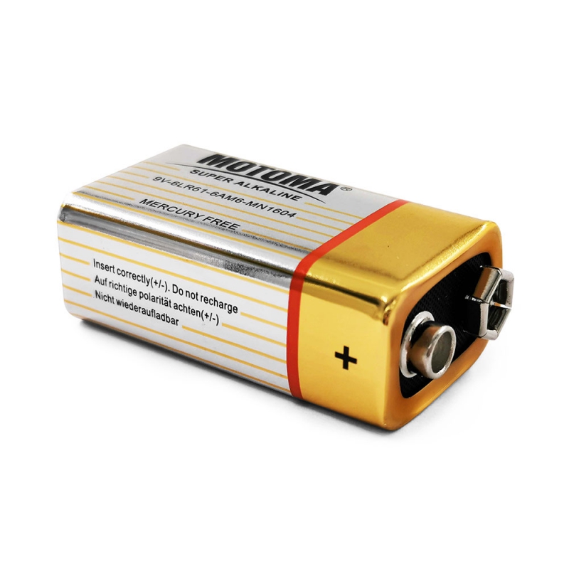 9V Alkaline Battery Super Alkaline High Performance for Toys and Electronics