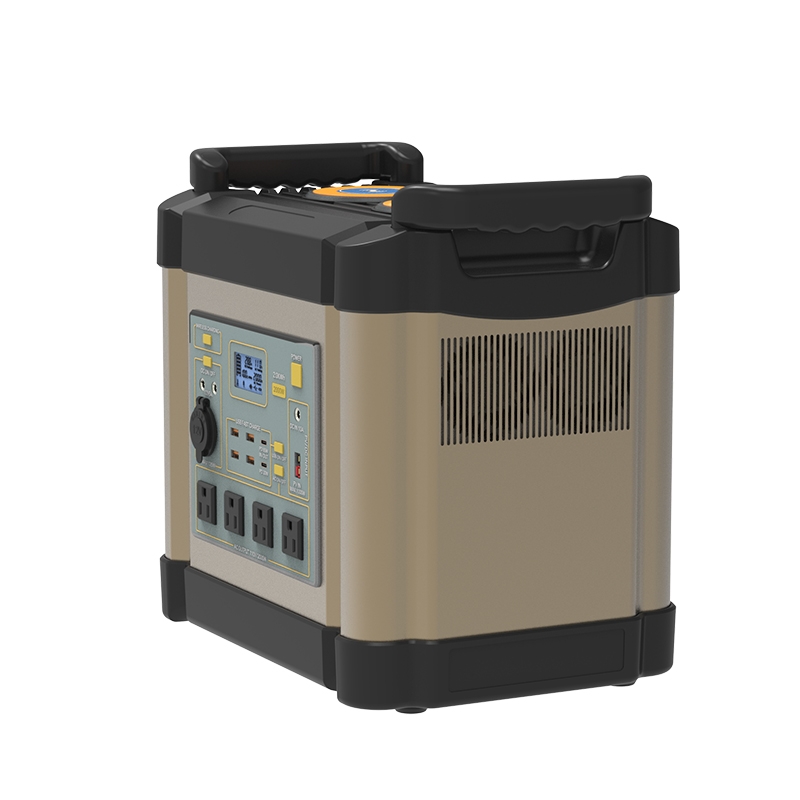 Solar Power Generator 2000W Portable Power Station Lithium Battery 18650 2072Wh Pure Sine Wave for Outdoor Emergency Backup Power