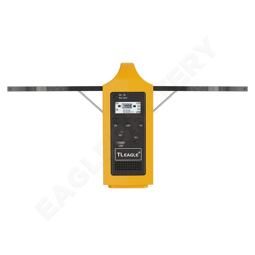 Eg013Li Portable Power Station 100W LiFePO4 Battery 12.8V 76.8Wh for Outdoor Backup Power EagleBattery