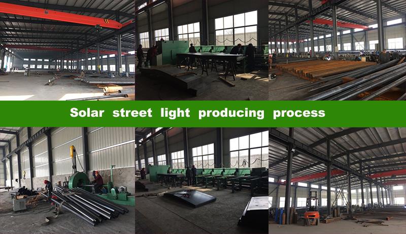 Solar LED Street Lights 30W-100W Integrated Design with Gel/Lithium Battery for Outdoor Lighting Jiansheng