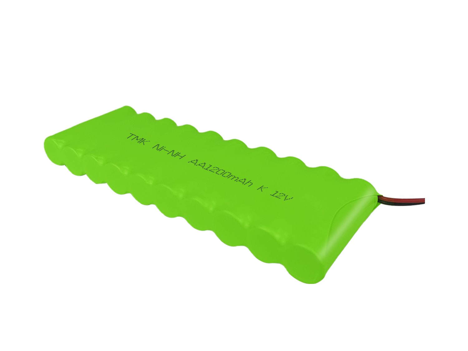AA1200mAh K 12V Low Temperature Ni-MH Battery 500 Cycle Life for Emergency Lighting Solar Flashlights