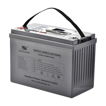 Sunstone Power 12V 150AH Solar Battery 1920Wh LiFePO4 Cell and BMS Long Cycle Life, Bluetooth Enabled for Off-Grid, Marine, RV Use