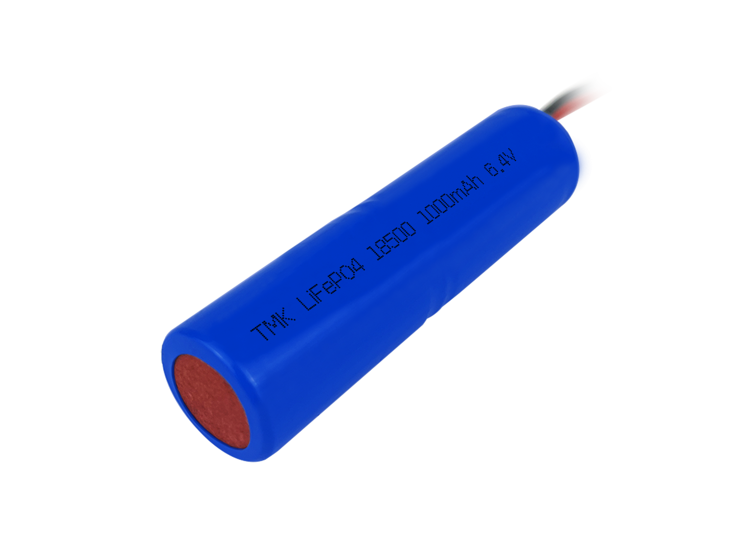 High Rate Discharge LiFePO4 Battery 18500 1000mAh 6.4V Long Cycle Life 3000+ for Solar Lighting Emergency Backup Power Tmk