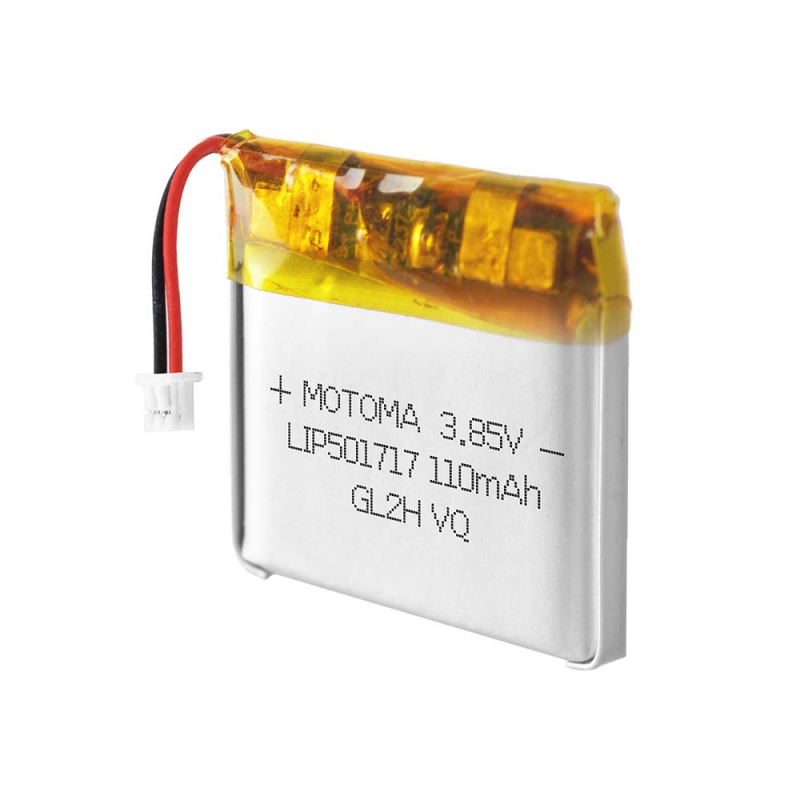 3.85V Fast Charging LiPo Battery 110mAh High Energy Density for Wearables and IoT Devices