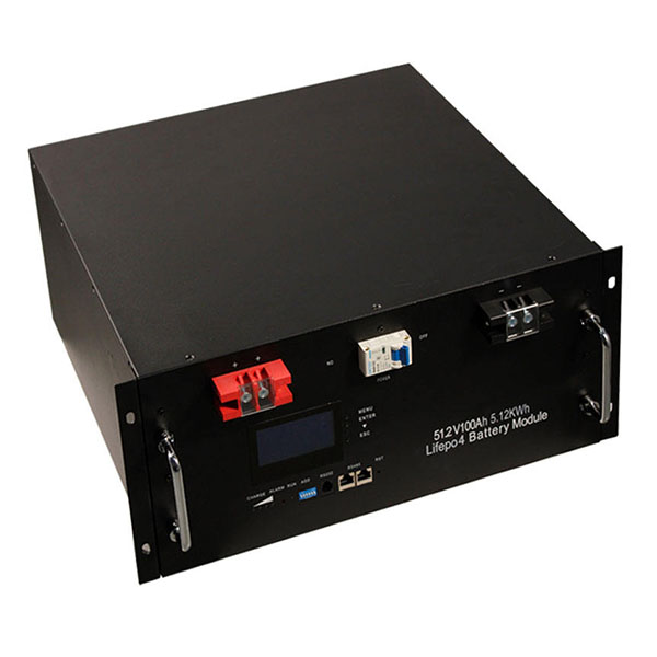 LiFePO4 Rack-mounted Battery Module 48V/51.2V 100Ah Long Cycle Life for Solar Energy Storage and UPS Systems