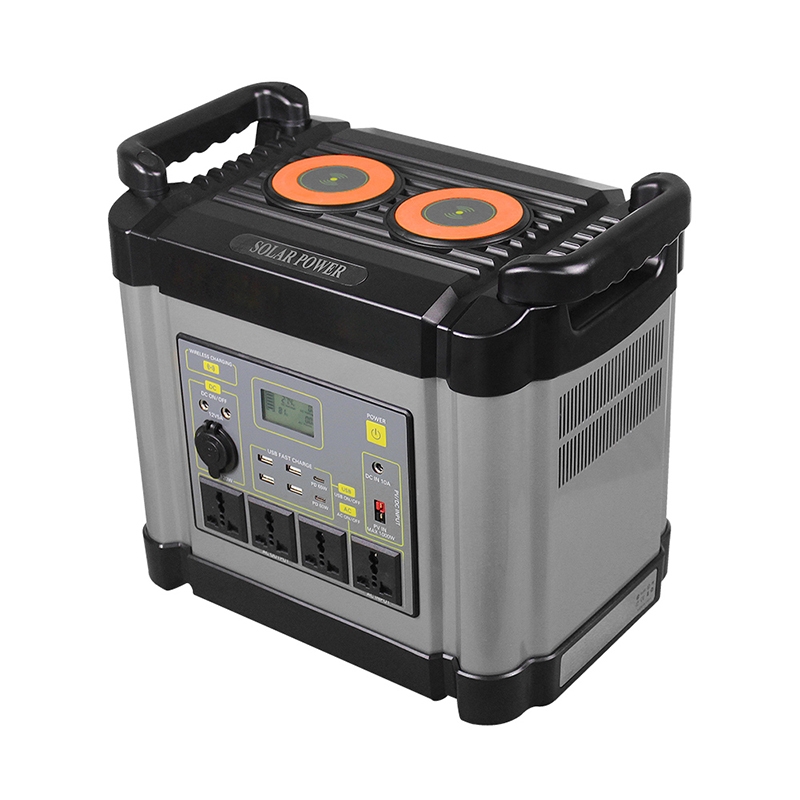 Solar Power Generator 1000W Portable Lithium Battery Power Station for Outdoor Emergency Backup Sopraysolar