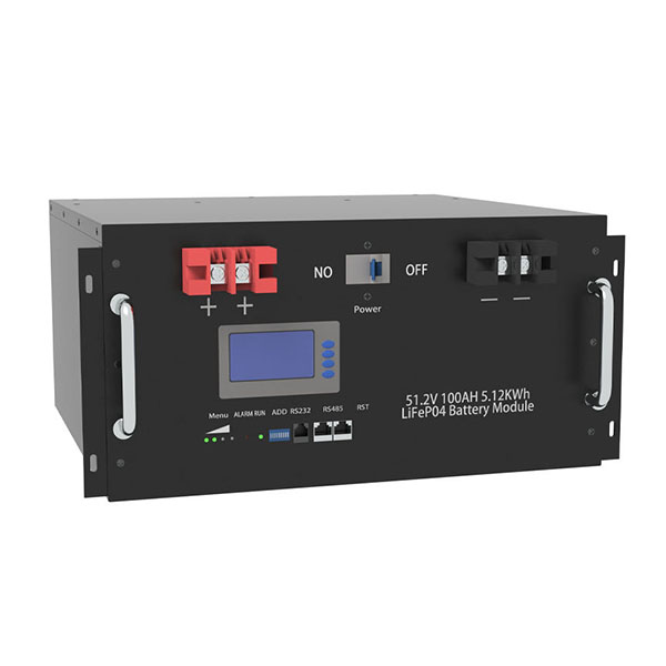 LiFePO4 Rack-mounted Battery Module 48V/51.2V 100Ah Long Cycle Life for Solar Energy Storage and UPS Systems