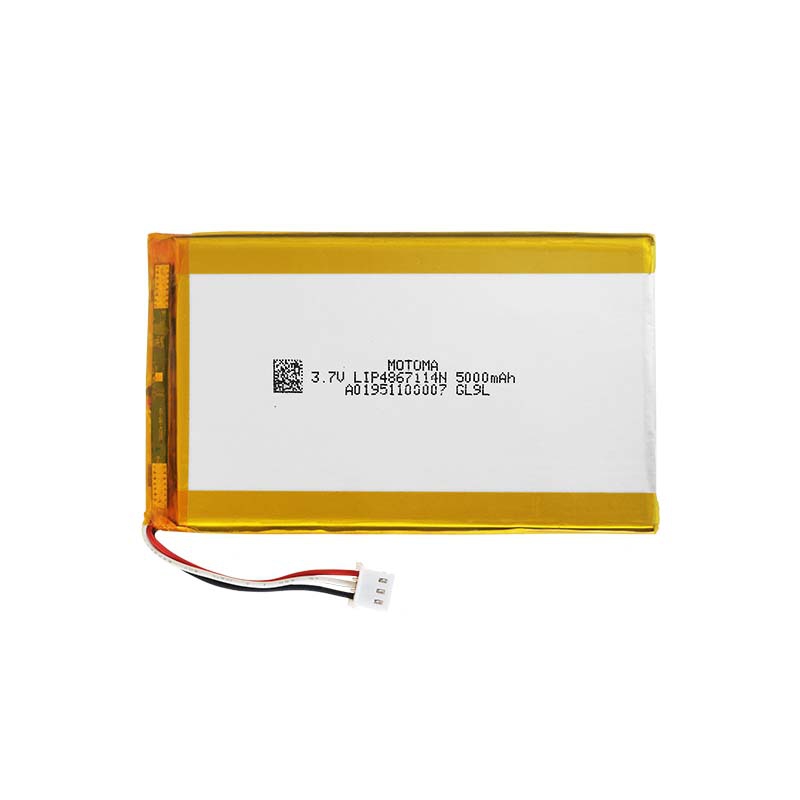 High Density Rechargeable Lipo Battery 18.5Wh 3.7V 5000mAh High Energy Lightweight for Portable Electronics Motoma