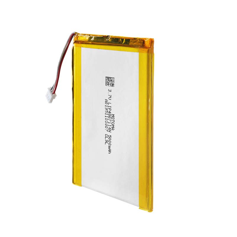 High Density Rechargeable Lipo Battery 18.5Wh 3.7V 5000mAh High Energy Lightweight for Portable Electronics Motoma