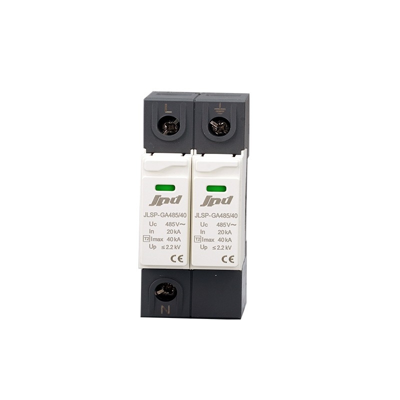 Type 2 40ka 485v ac spd Power Surge Protective Device for AC Power Systems in Solar, Storage & Industrial Applications