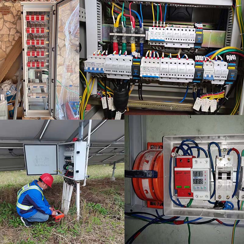 Solar Surge Protector 800V 40kA with Remote Signaling for PV Systems Jinli