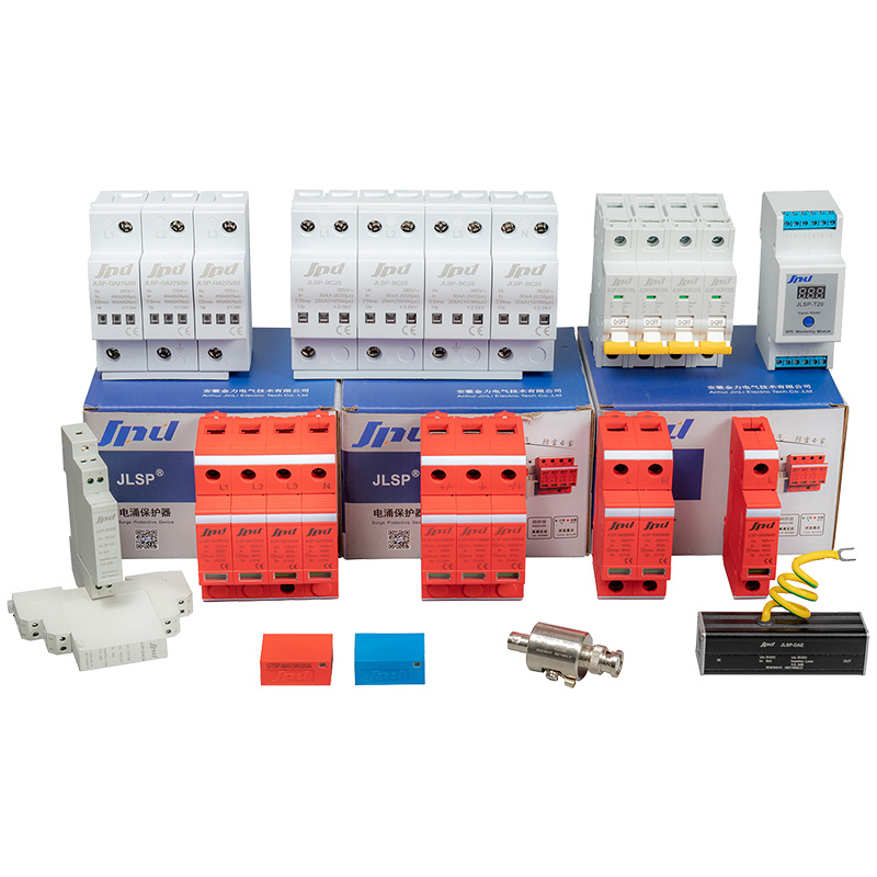 Signal Surge Protection Device RS485 2-4 Line Terminal Block 1000Mbps High-Speed Data Protection for Industrial Communication Networks Jinli SPD