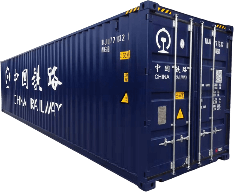 Railway Container Compliant with Chinese and UIC Standards Multimodal Transport for Road Rail Sea