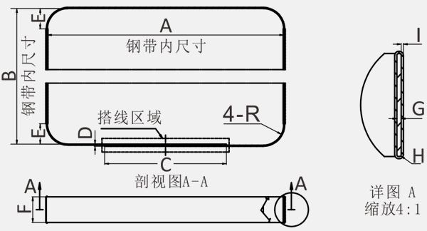 Battery Strap 65Mn 0.8*15 High Strength Steel for Battery Module Fixing in Energy Storage Systems
