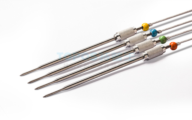 Temperature Sensors for Industrial and Food Use SUS304 Stainless Steel Probe -40~200℃ 3S Response Analog Output for Battery & Energy Storage Systems Toposen