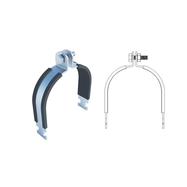 P Pipe-Rings 45mm OD 1.5mm Thick for Solar Mounting Structures C-Channels Fixing Chuanda Solar