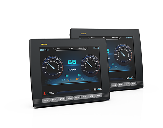 eTouch-Ⅱ Intelligent Terminal 7.0" 10.4" IP65 High-Performance Display for Vehicle Monitoring and Multimedia Control