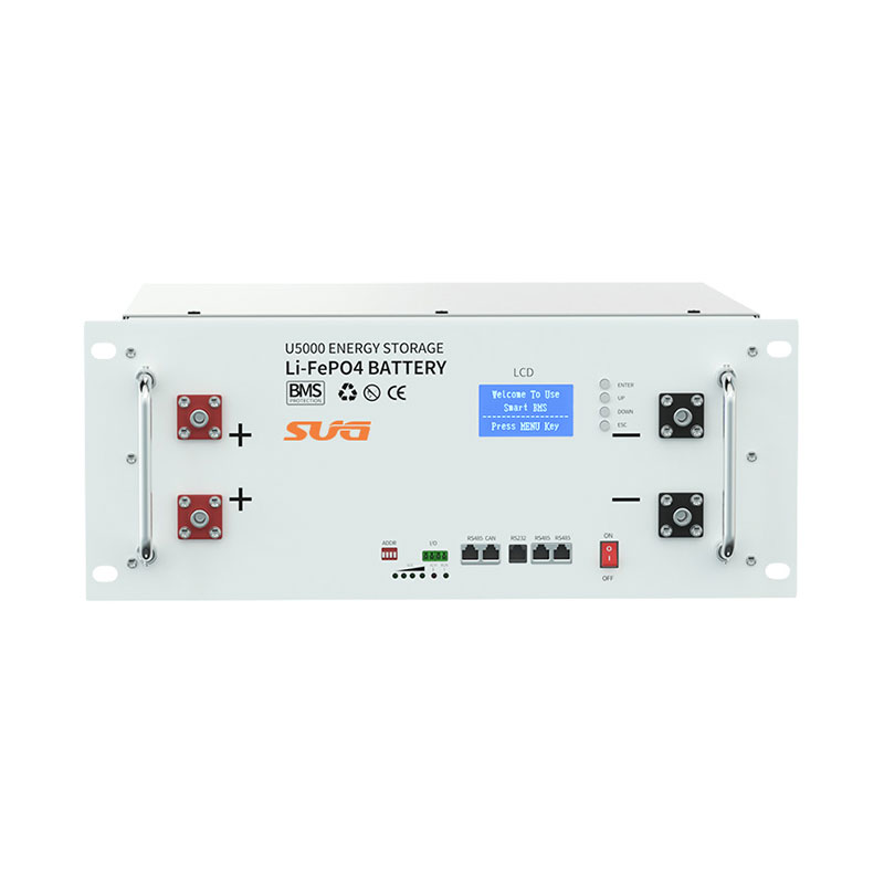 SBS Lithium Energy Storage Battery 51.2V LiFePO4 50-300Ah Rack-Mounted for Solar Backup Power SUG