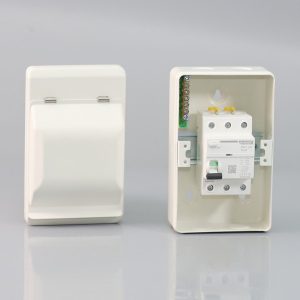 NSRP-3/NRC7 RCD Metal Boxes Mild Steel IP40 Wall Mounted Enclosure for MCB RCBO Installation Anson