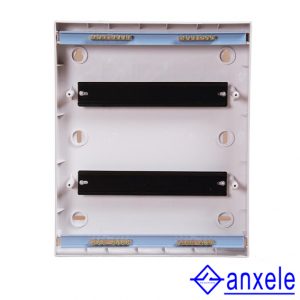 AX-MS 24way Surface Distribution Box IP50 Rated ABS Enclosure for Electrical and Solar Power Systems Anxele