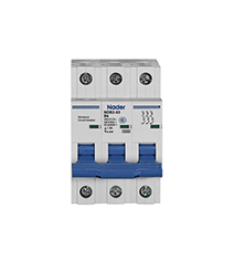 NDB2 Series Miniature Circuit Breaker 1P-4P 6kA Thermal-Magnetic Protection for Solar PV and Energy Storage Systems Nader