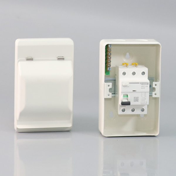 NSRP-3/NRC7 RCD Metal Boxes Mild Steel IP40 Wall Mounted Enclosure for MCB RCBO Installation Anson