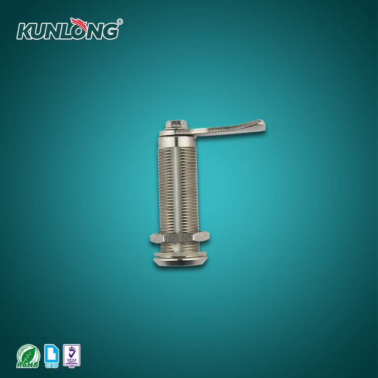 KUNLONG SK1-063D-3-62 Metal Container Tubular Cam Latch Stainless Steel SUS304 Waterproof for Power Box Control Cabinet