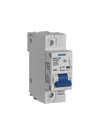 NDB1 Series Miniature Circuit Breaker with Overload and Short Circuit Protection for TT TN-S Systems Nader