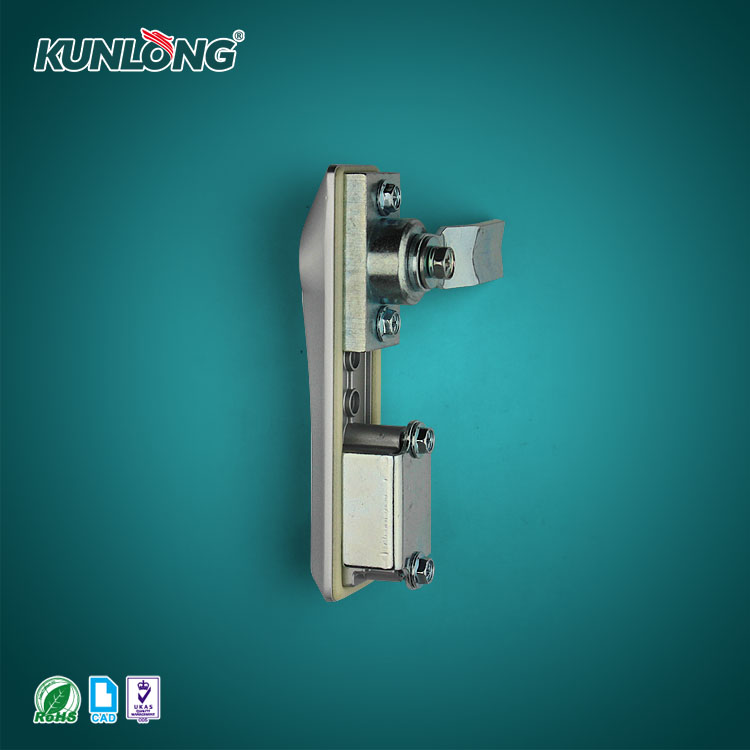 Metal Cabinet Electrical Panel Door Lock Zinc Alloy Black Painted for Power Box Distribution Cabinet KUNLONG