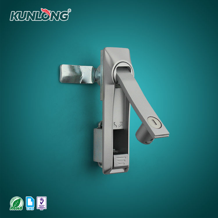 Metal Cabinet Electrical Panel Door Lock Zinc Alloy Black Painted for Power Box Distribution Cabinet KUNLONG