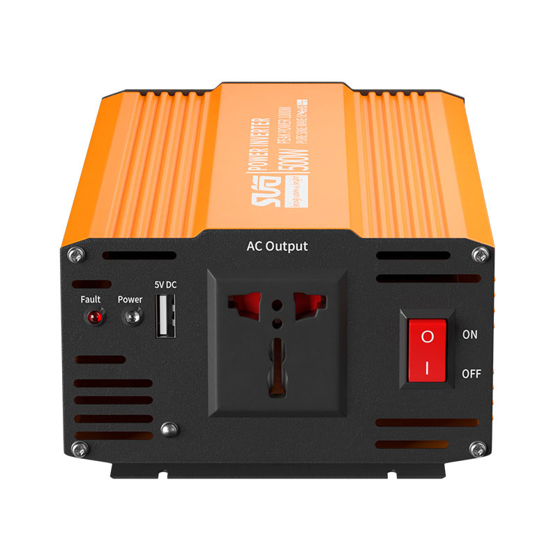 SGPE-500W Series Pure Sine Wave Inverter 12/24/48VDC Input, 110/220VAC Output, Intelligent Display, MPPT Compatible for RV Solar Power Systems