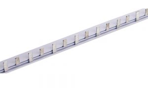 NBR-202 40A/63A/80A C45 Pin Type High-Conductivity Copper Busbar for MCB/RCD Connections in Solar and Energy Storage Systems