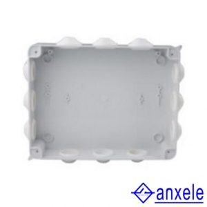 AX-RA 255×200×120 Junction Box IP65 Waterproof 12 Holes for Outdoor Electrical Enclosure in Solar Energy and Battery Storage Systems