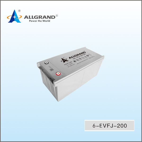 6-EVFJ-200 Deep Cycle Battery High Energy Low IR Electric Low Speed Vehicles Golf Carts