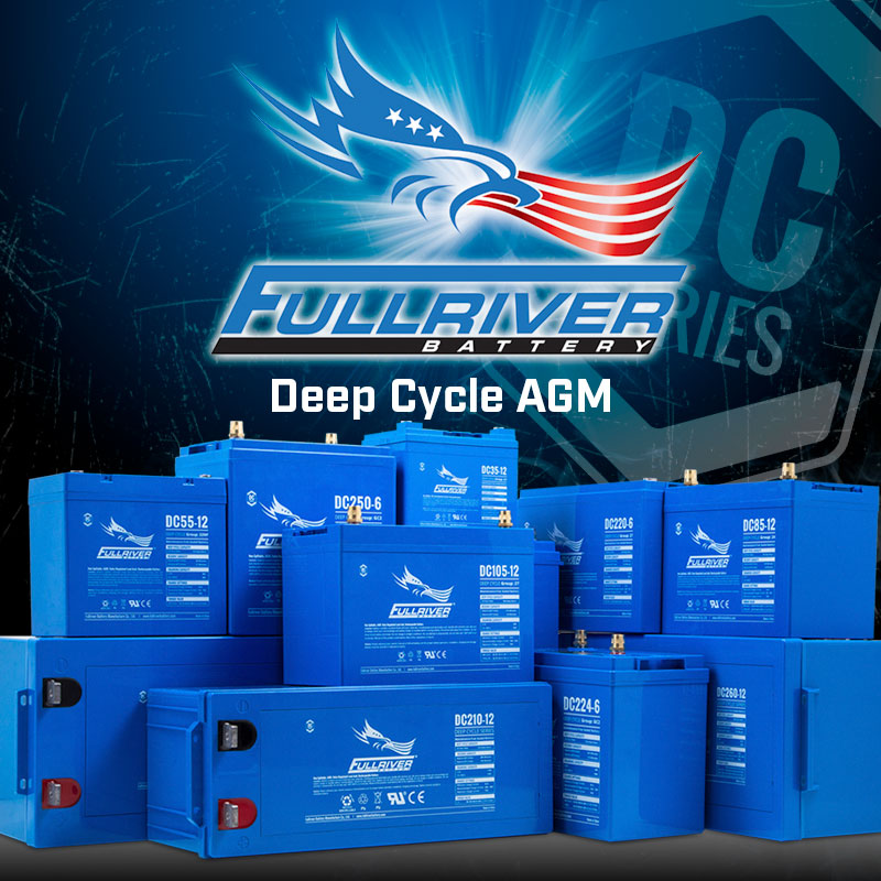 HGXL Series 2-Volt Long Life Deep Cycle Battery for Backup Power & Renewable Energy Fullriver
