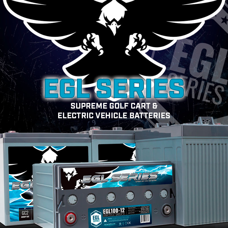 EG SERIES GEL Battery 2V to 12V Deep Cycle for Renewable Energy and Backup Power