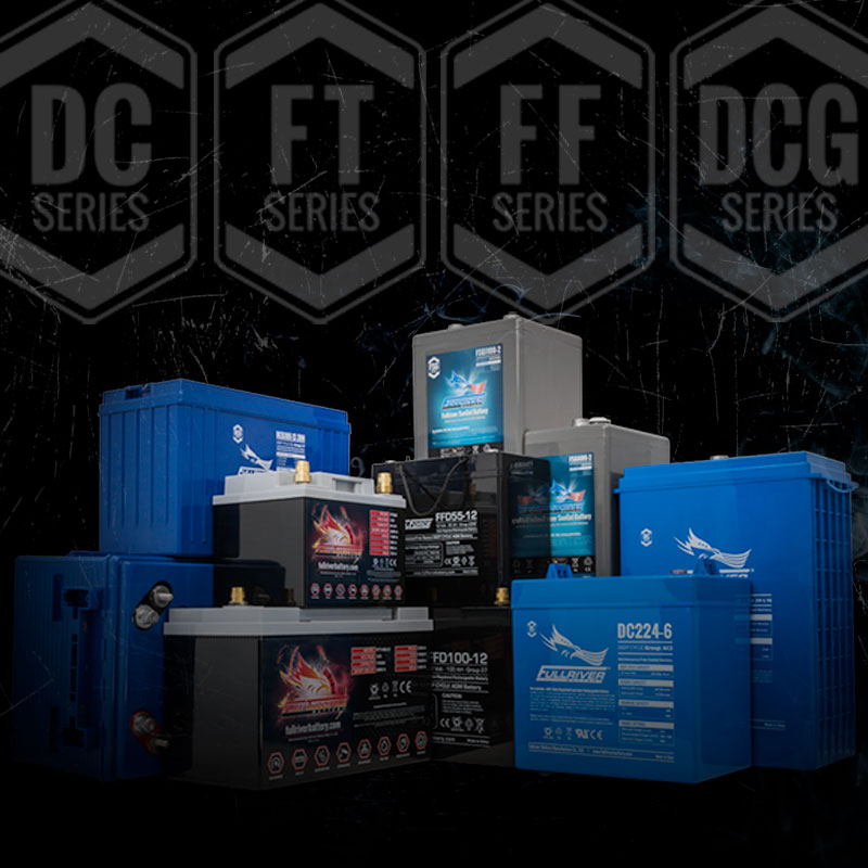 HGHL High Rate Deep Cycle Battery 20% Higher Energy Density for Backup Power & Emergency Systems Fullriver