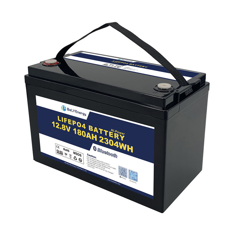 LiFePO4 12v 180ah Battery 5000 Cycles Golf Cart Solar Storage EV Power