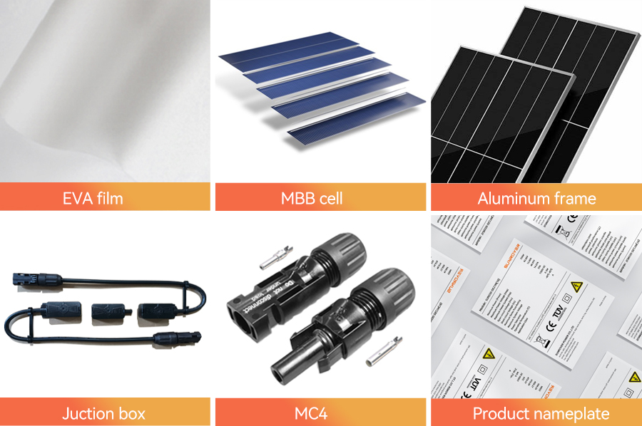 monocrystalline shingled solar modules